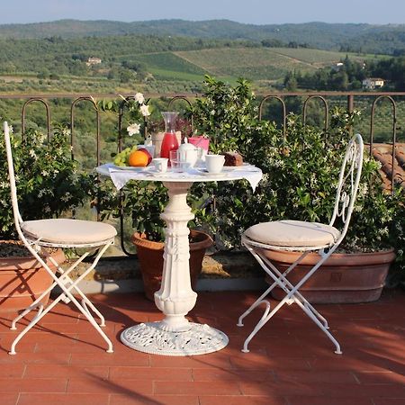 Le Terrazze Del Chianti B&B Residenza D'Epoca E Di Charme San Donato in Poggio Bagian luar foto