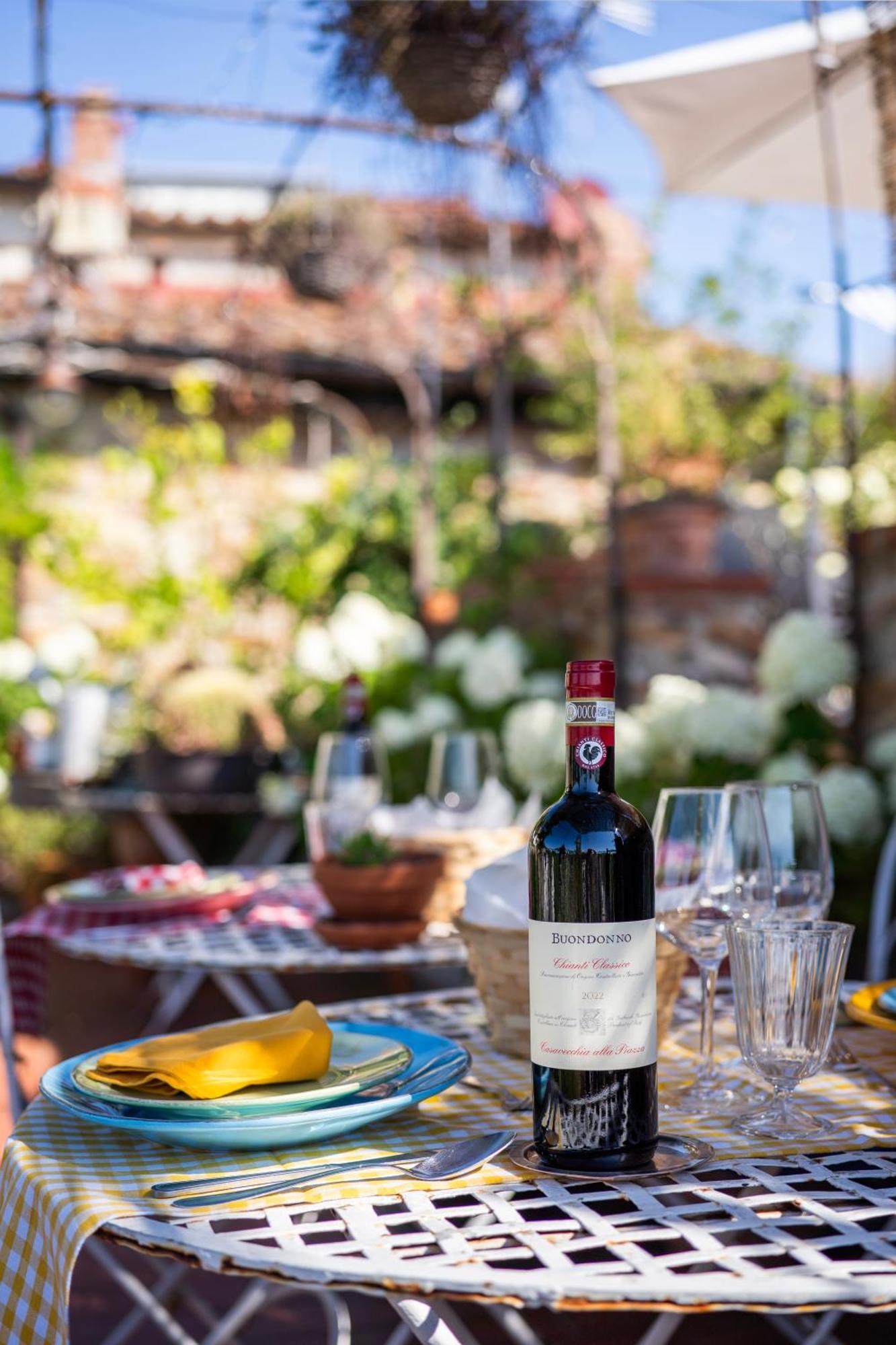 Le Terrazze Del Chianti B&B Residenza D'Epoca E Di Charme San Donato in Poggio Bagian luar foto